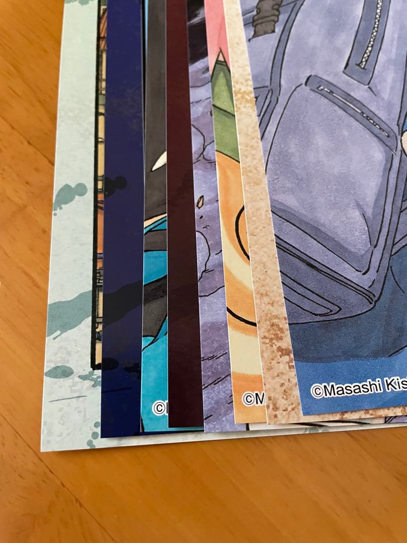 ナルト　イラストポスターコレクション 8枚セット　ジャンプ展　NARUTO