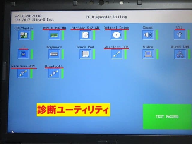 Panasonic CF-SV7 i7‐8th 16GB SSD512GBDVD