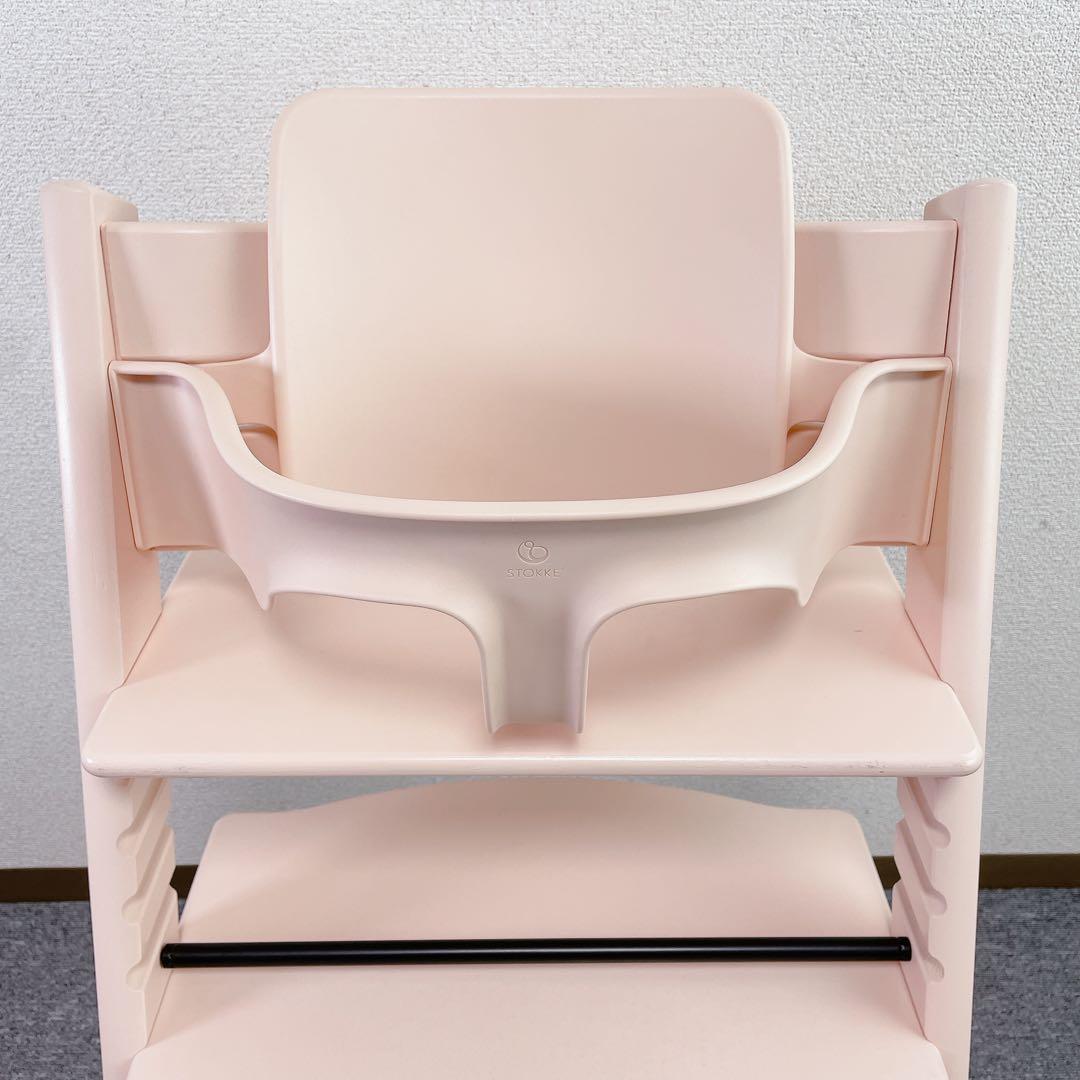 専用出品　STOKKE TRIPP TRAPP ピンク No.6 付き