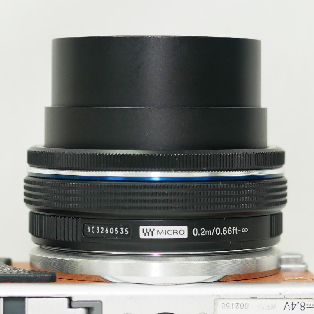 オリンパス 電動パンケーキレンズ M.ZUIKO 14-42mm ブラック