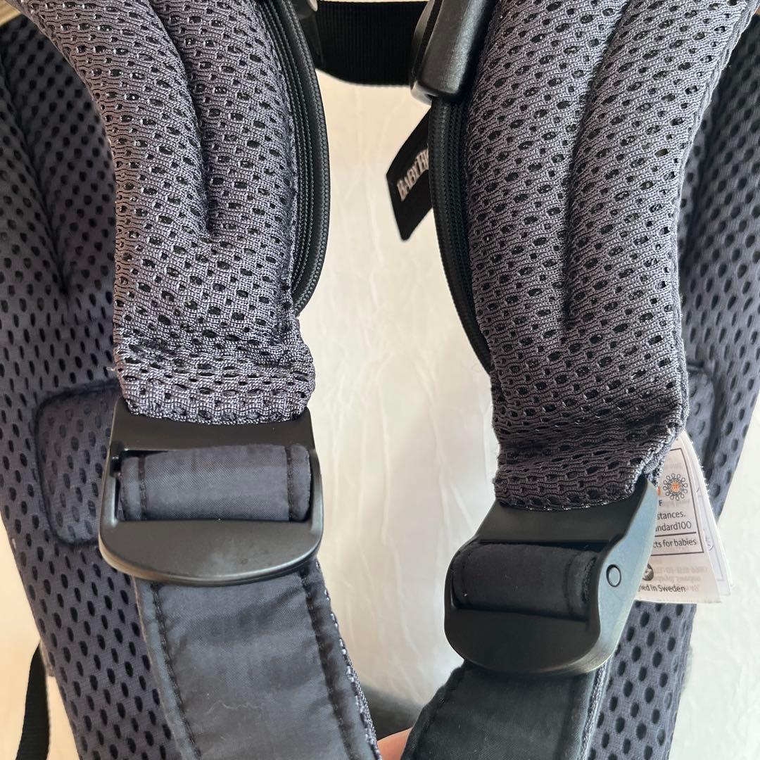 BabyBjörn ハーモニー　アンスラサイト　抱っこ紐 ダークグレー メッシュ