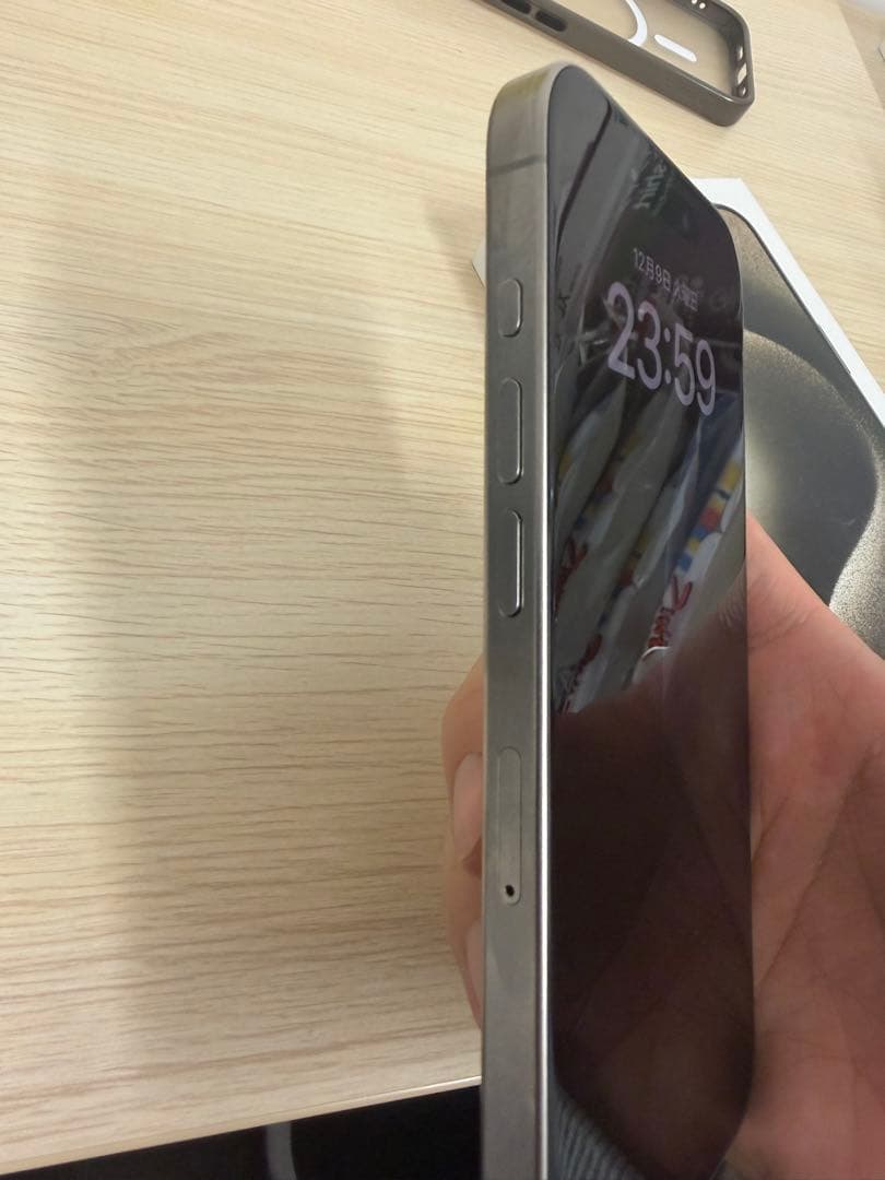 Apple iPhone 15 Pro ナチュラルチタニウム　本体　箱セット