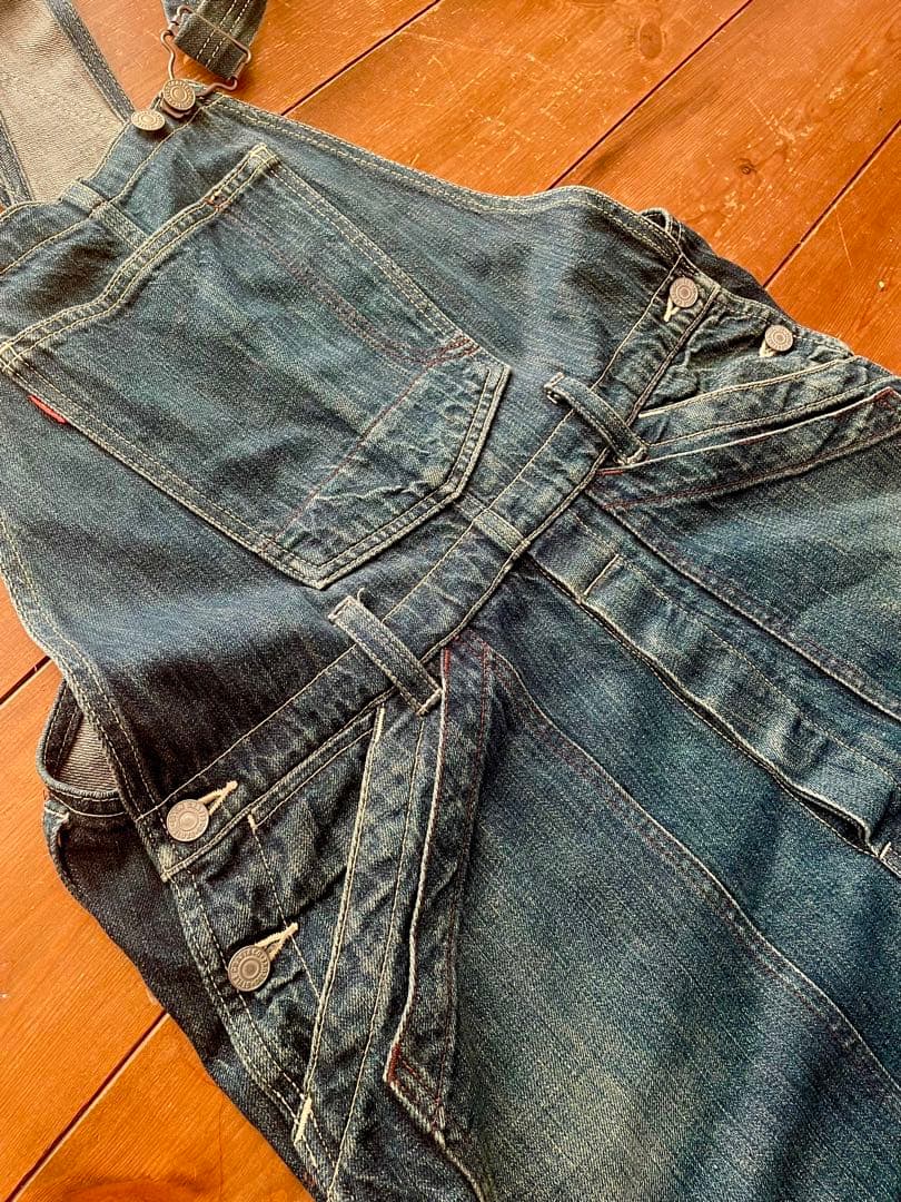 evisu オーバーオール　32インチ　納品書あり