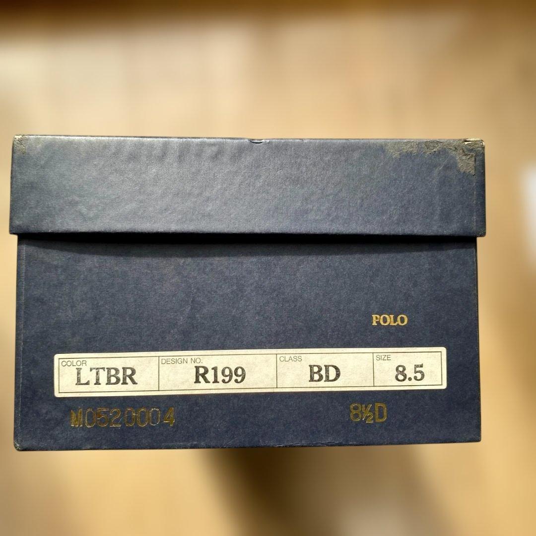 ★ＵＳＡ製 ラルフローレン★ タッセル フリンジ ローファー US8.5 茶色