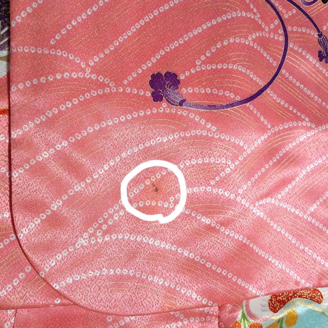 七五三　七歳着物・結び帯フルセット　(34)