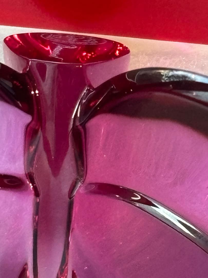 Baccarat バカラ　蝶の置物