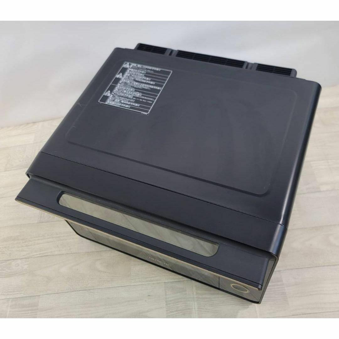 【良品】日立 オーブンレンジ ヘルシーシェフ 30L MRO-W10A K