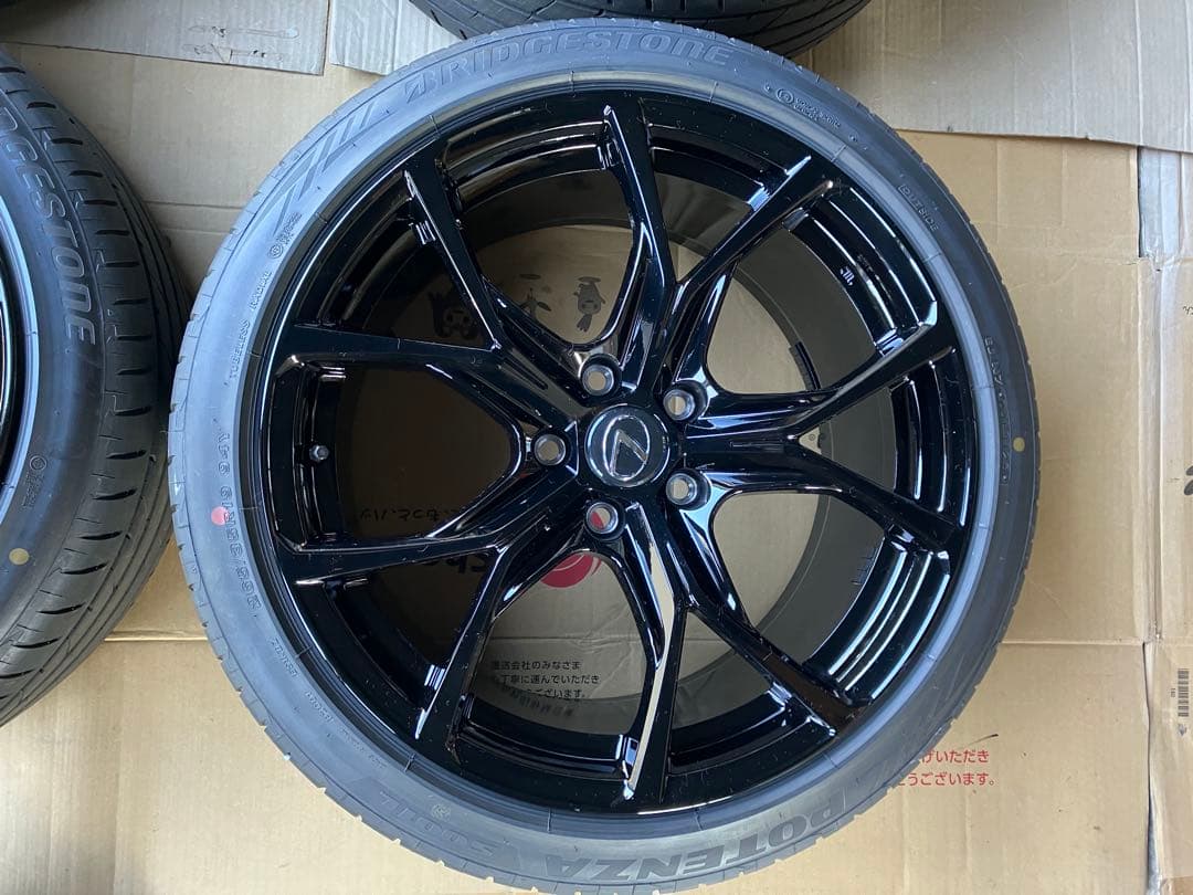 レクサスIS Mode Black 4 純正 BBS製 19インチ Fスポーツ