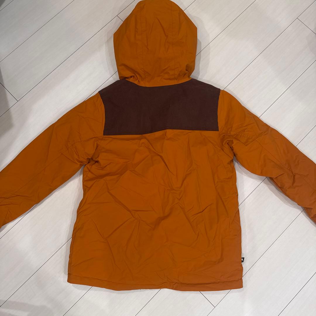 【美品】BURTON キッズ フード付きジャケット オレンジ