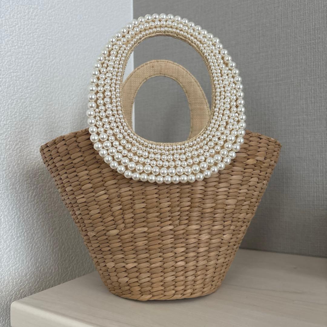 パールハンドルバスケットS/チェーン付