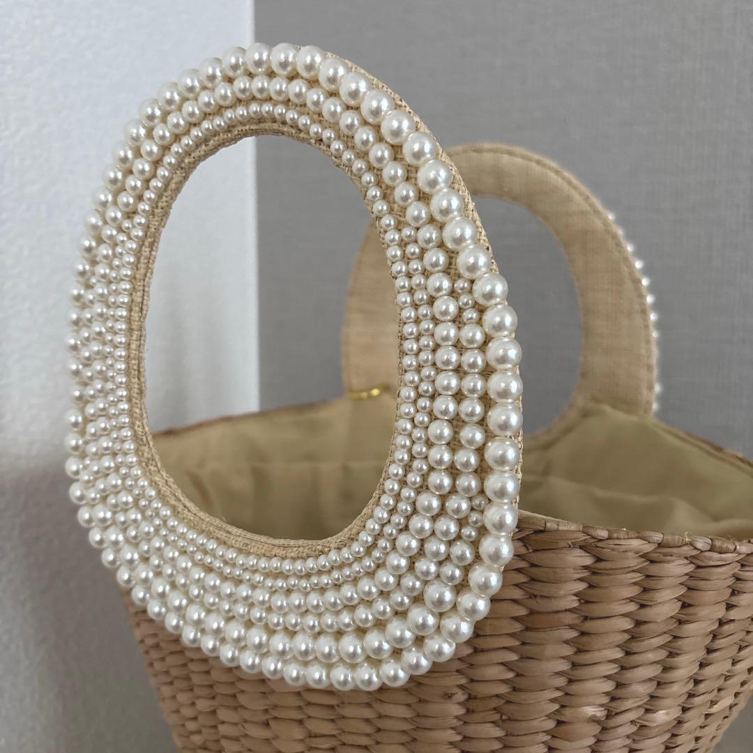 パールハンドルバスケットS/チェーン付