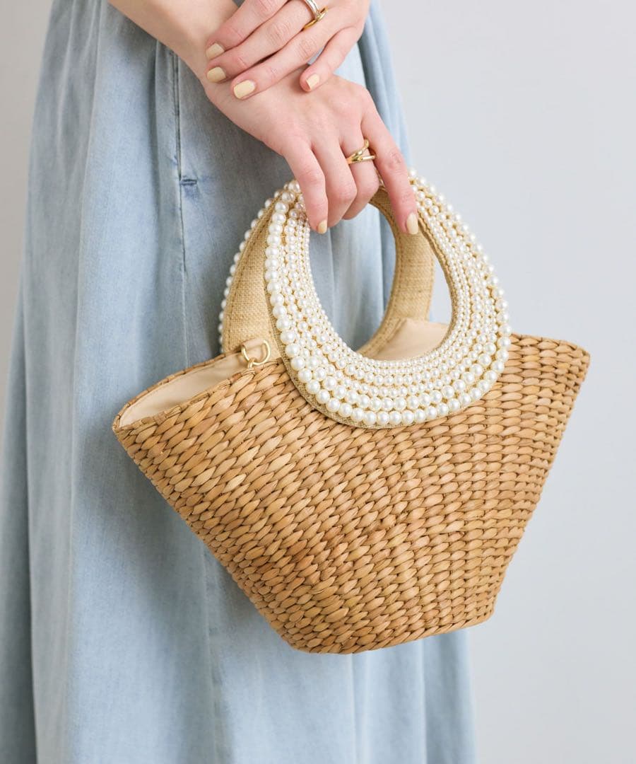 パールハンドルバスケットS/チェーン付