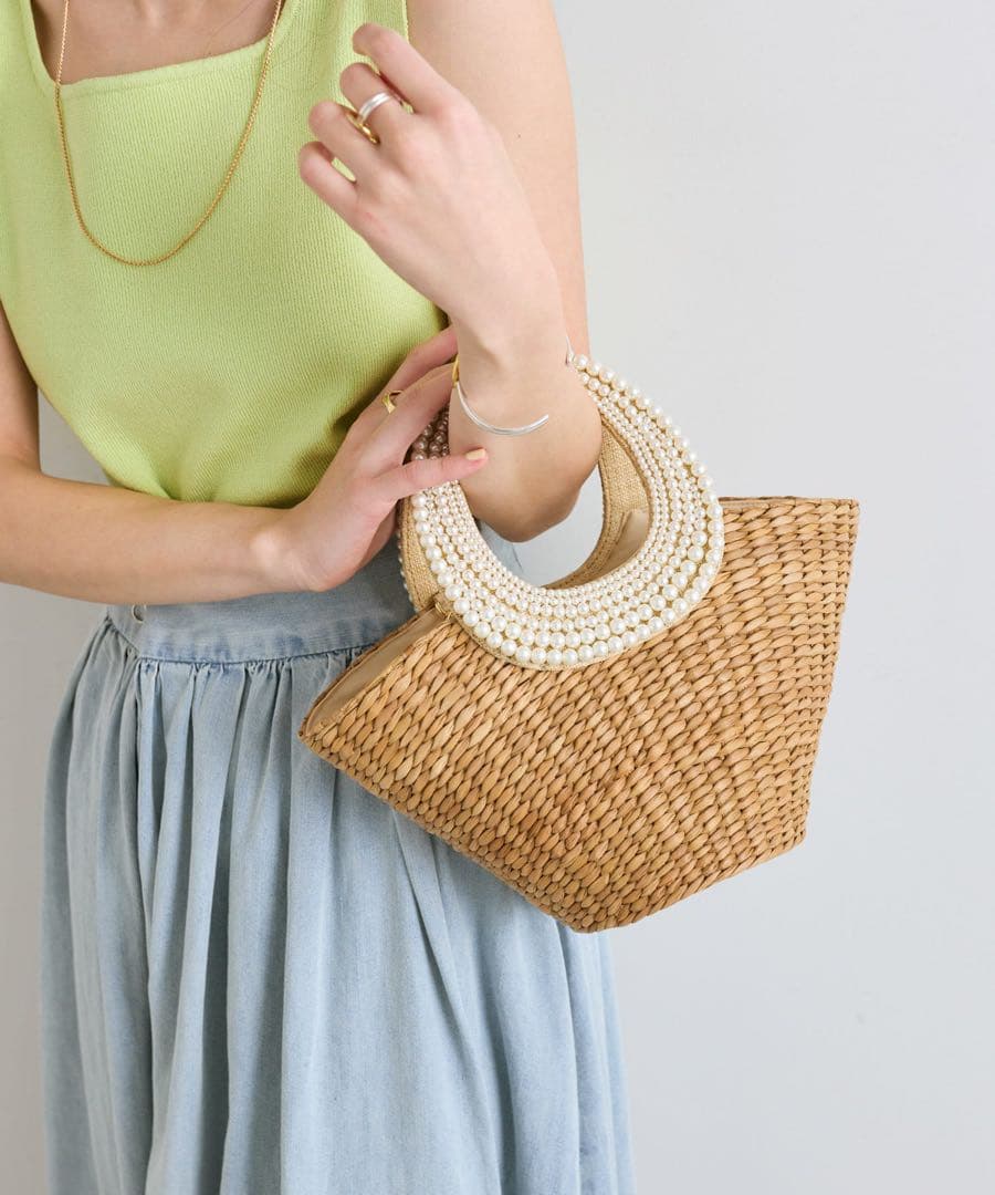 パールハンドルバスケットS/チェーン付