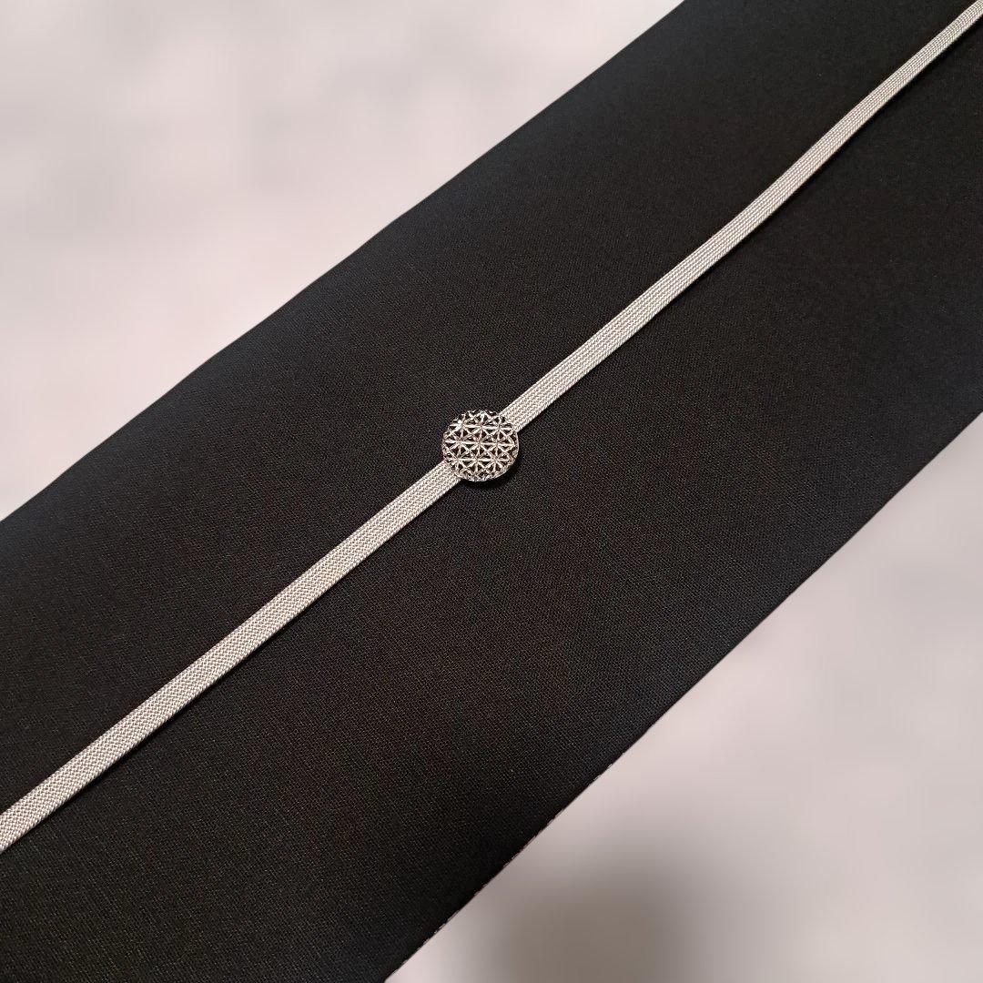 半幅帯　長尺　ウィリアムモリス　兄弟うさぎ　ブラックベース×国産コットンリネン