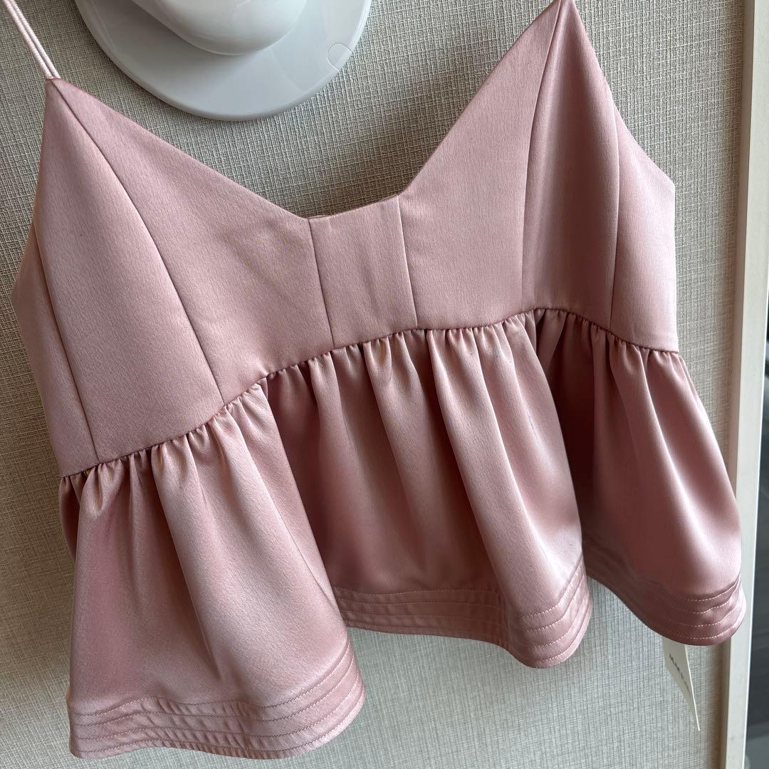 マチャット　サテンキャミソール　36サイズ