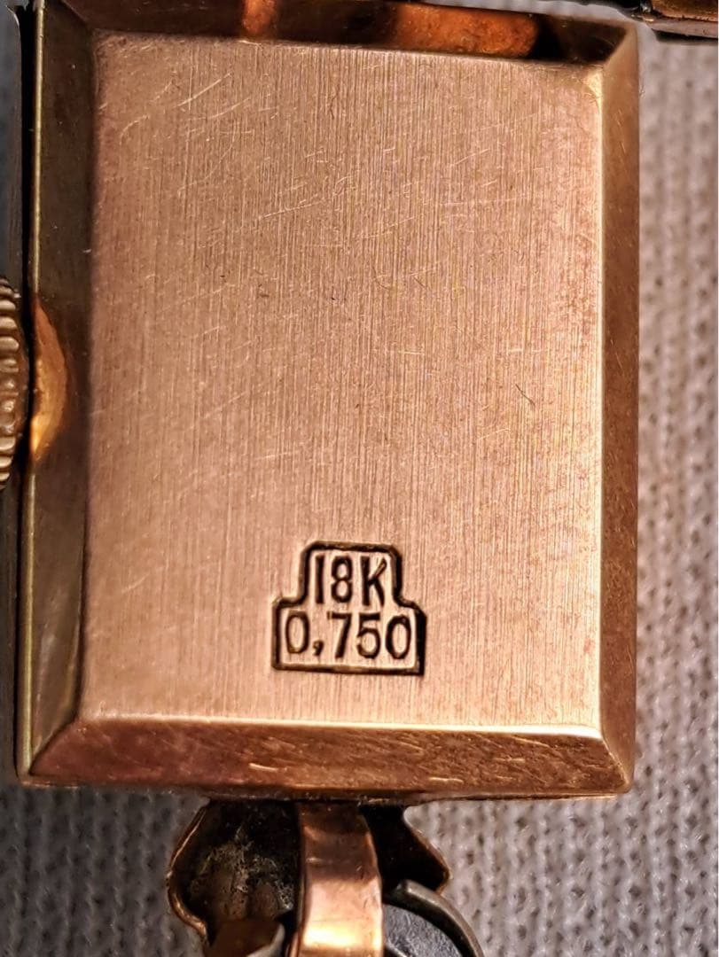 間*さ様 Ｋ18 GENERAL 17 JEWELS スイス製 レディース時計