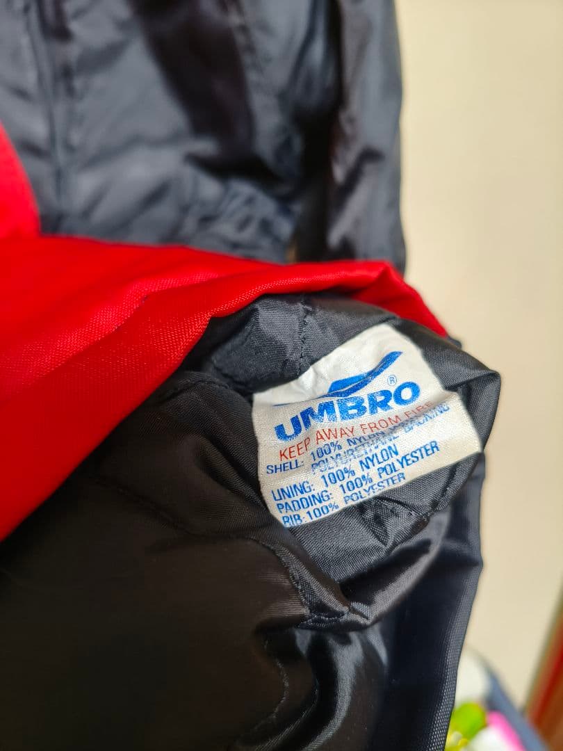 ウェア 90s Manchester Unitd UMBRO Winter Jacket