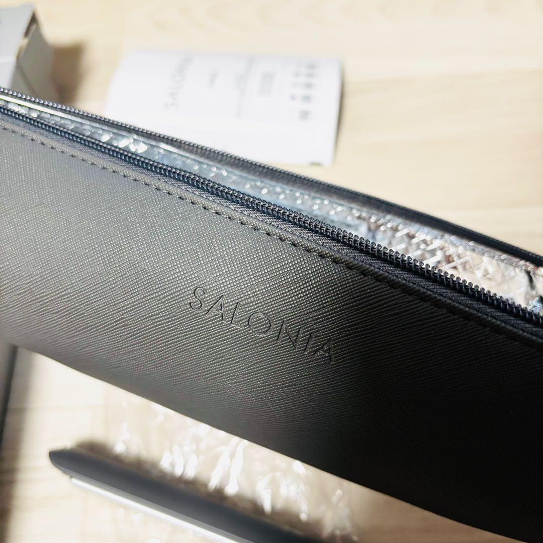 お値下げ！！サロニア　スムースシャインストレートヘアアイロン　グレー