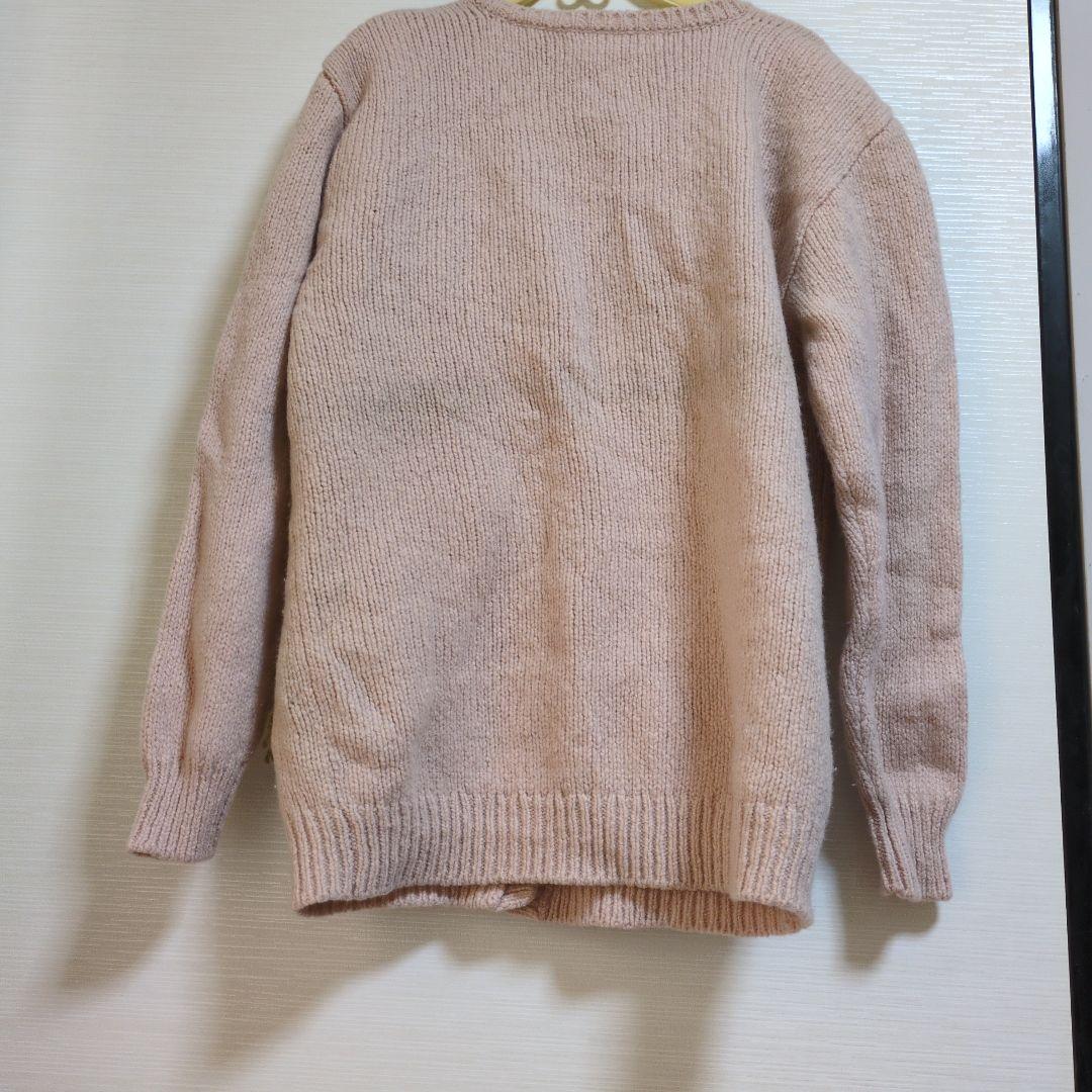 PINK HOUSE 花柄刺繍 カーディガン