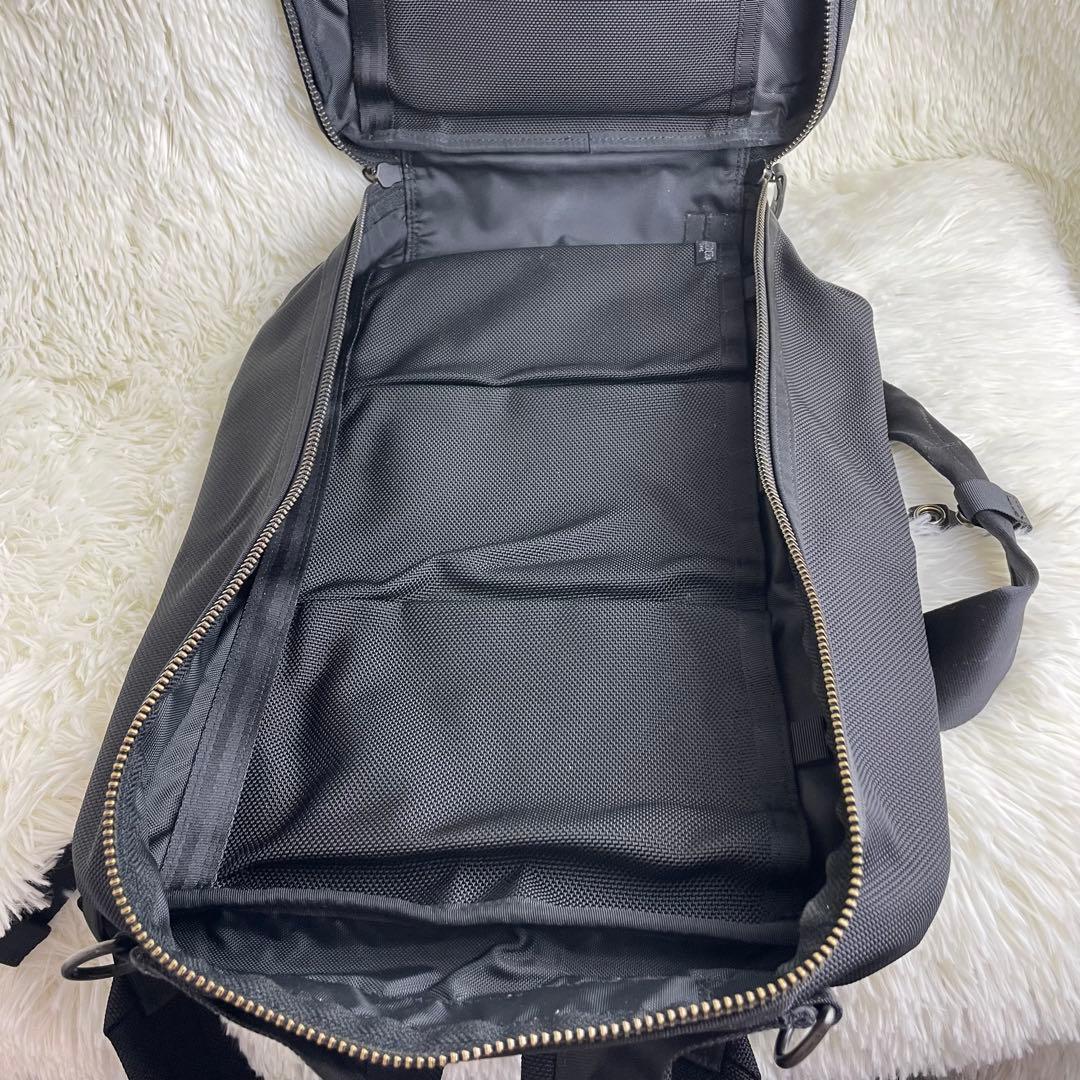 【美品】ポーター ヒート 3way ビジネスバッグ リュック A4 通勤 黒