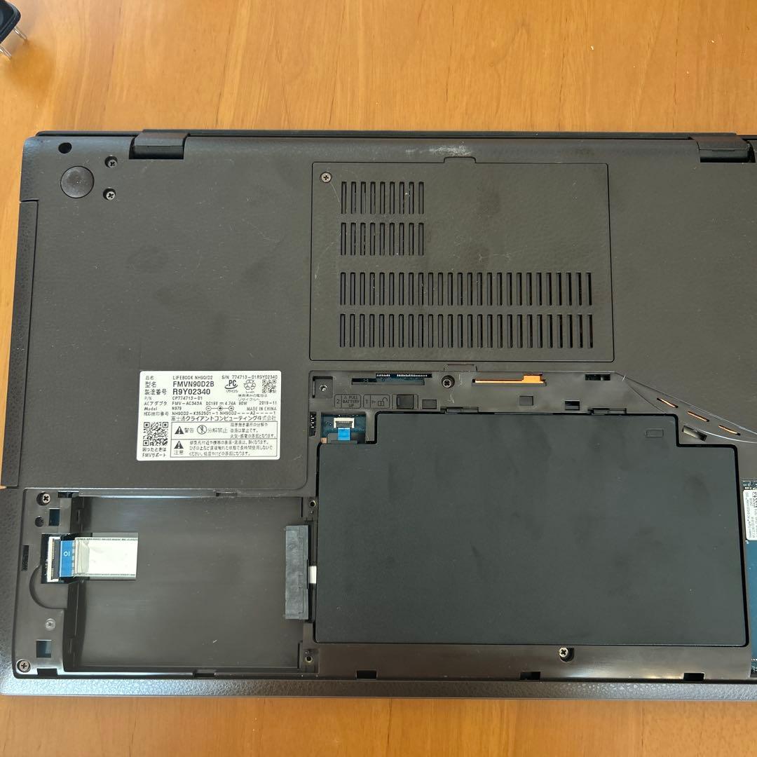 【ジャンク】富士通 LIFEBOOK NH90/D2 Core i7 第9世代