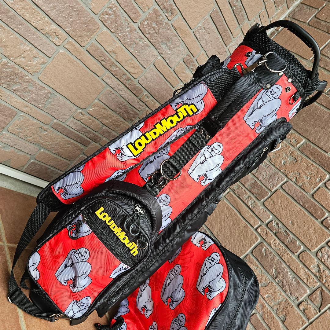 【ラウンドマウス】人気ゴリラ 9型キャディバック 多機能モデル 男女兼用