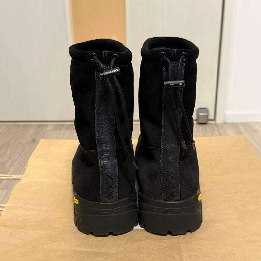 靴 TOUT Y EST, BOOTS MASSOT, Black, Size 37