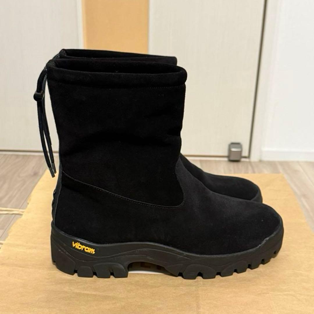 靴 TOUT Y EST, BOOTS MASSOT, Black, Size 37