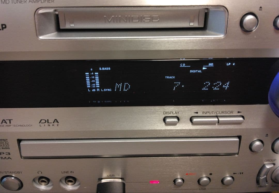 FR-N9NX ONKYO CD MD USB コンポ
