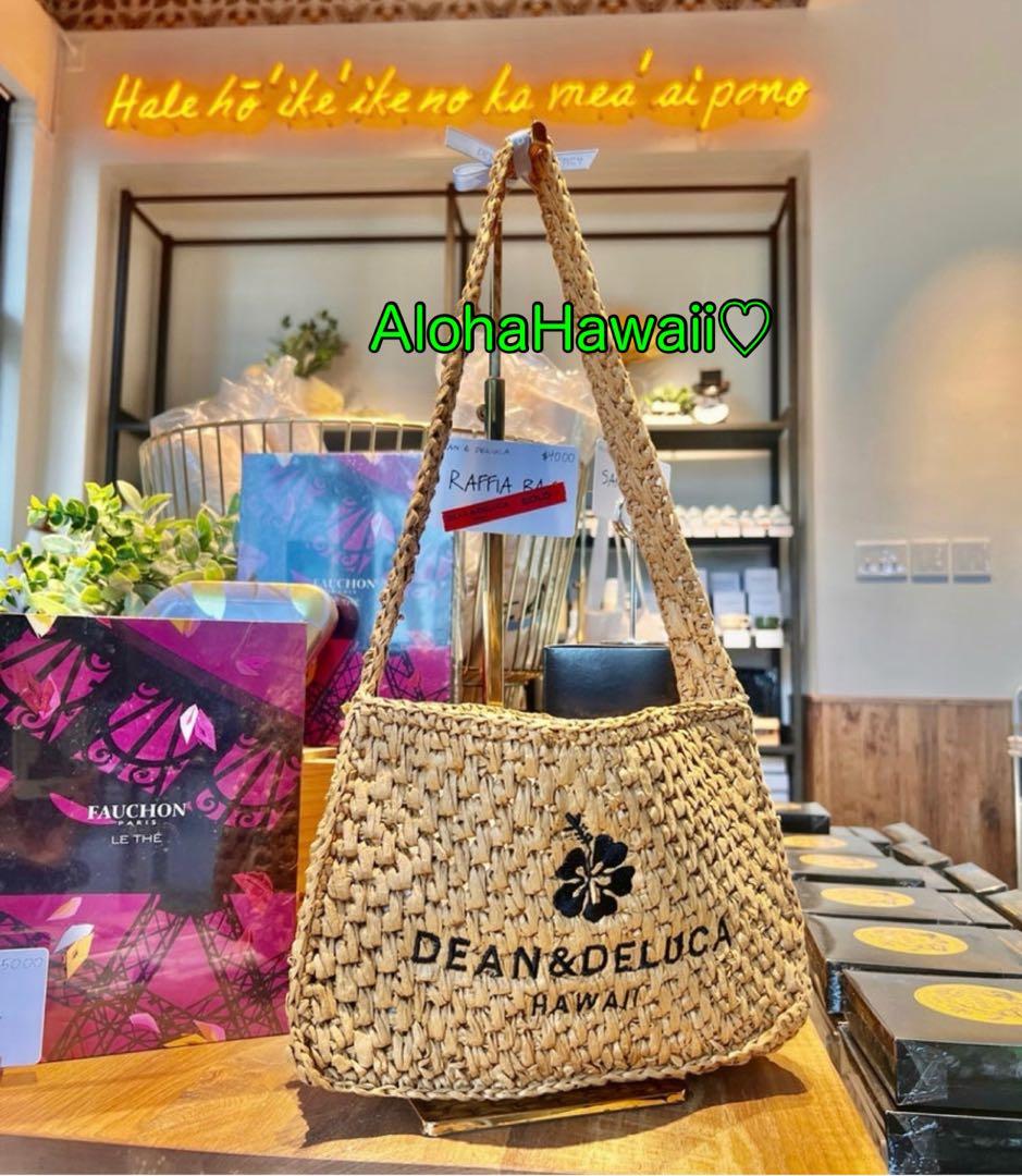 DEAN&DELUCAハワイ限定 ラフィアバッグ Hawaiu