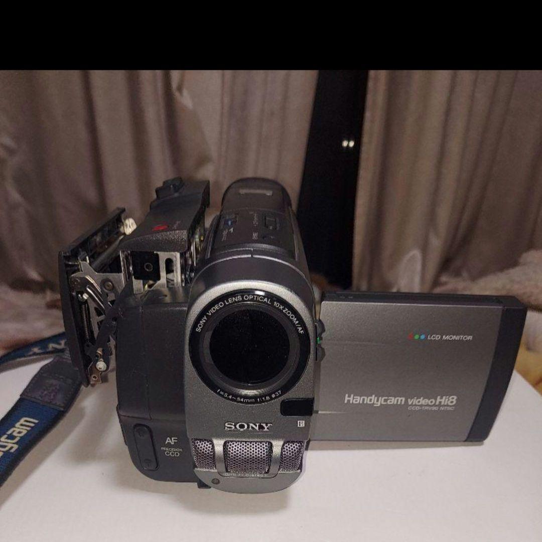 (04)SONY ソニー CCD-TRV90 ビデオカメラ 〈中古ジャンク品〉