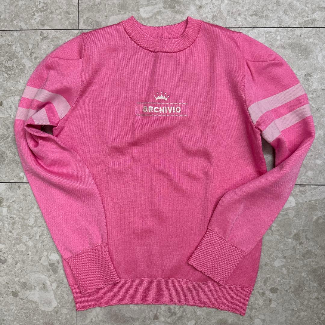 美品❤️アルチビオ archivio ピンク色　セーター　サイズ36