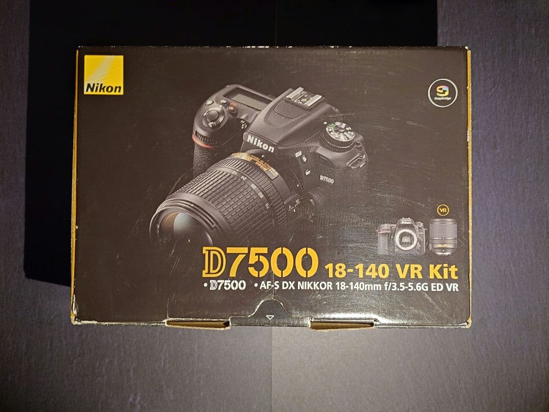 【美品！】Nikon D7500 18-140 VR kit　540ショット！
