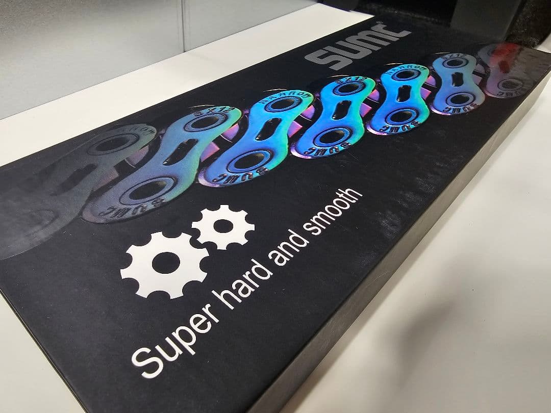 【新品・未使用】SUMC SX12SL 12速チェーン Black/Gold