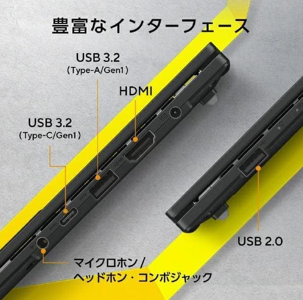 B ほぼ未使用ASUS Ryzen 5 7520U/8GB/SSD 512GB