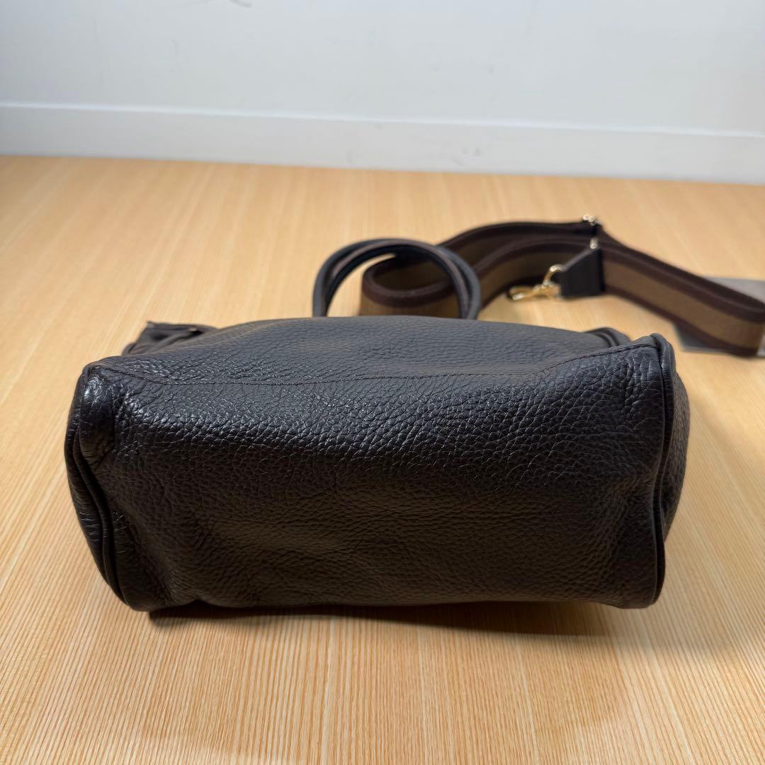 YOUNG＆OLSEN／ヤングアンドオルセン】別注ストラップ付きベルトバック