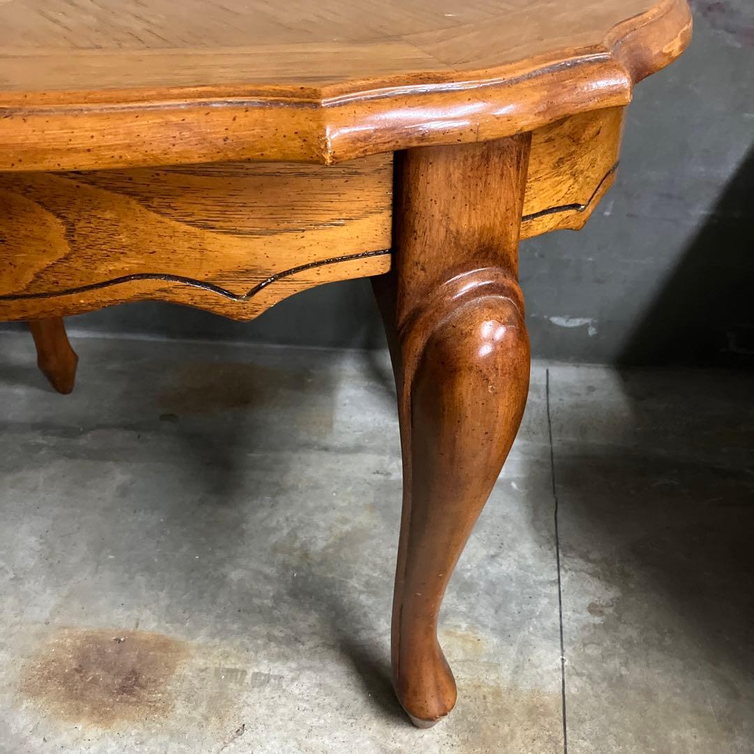 アンティーク センターテーブル 猫脚 ネコ足 ローテーブル