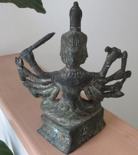 本日期間限定価格　呪物　強力な悪魔の破壊　魔術古代金銅仏ヒンドゥー教　カーリー像