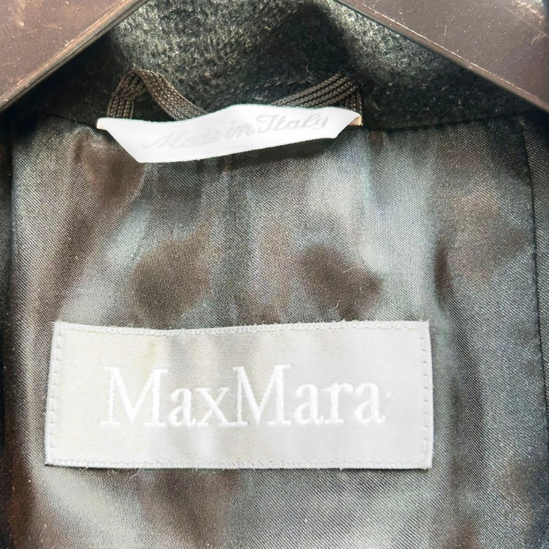 【最高峰✨️MaxMara銀タグ】 イタリア製 ピーコート ダブル ジャケット