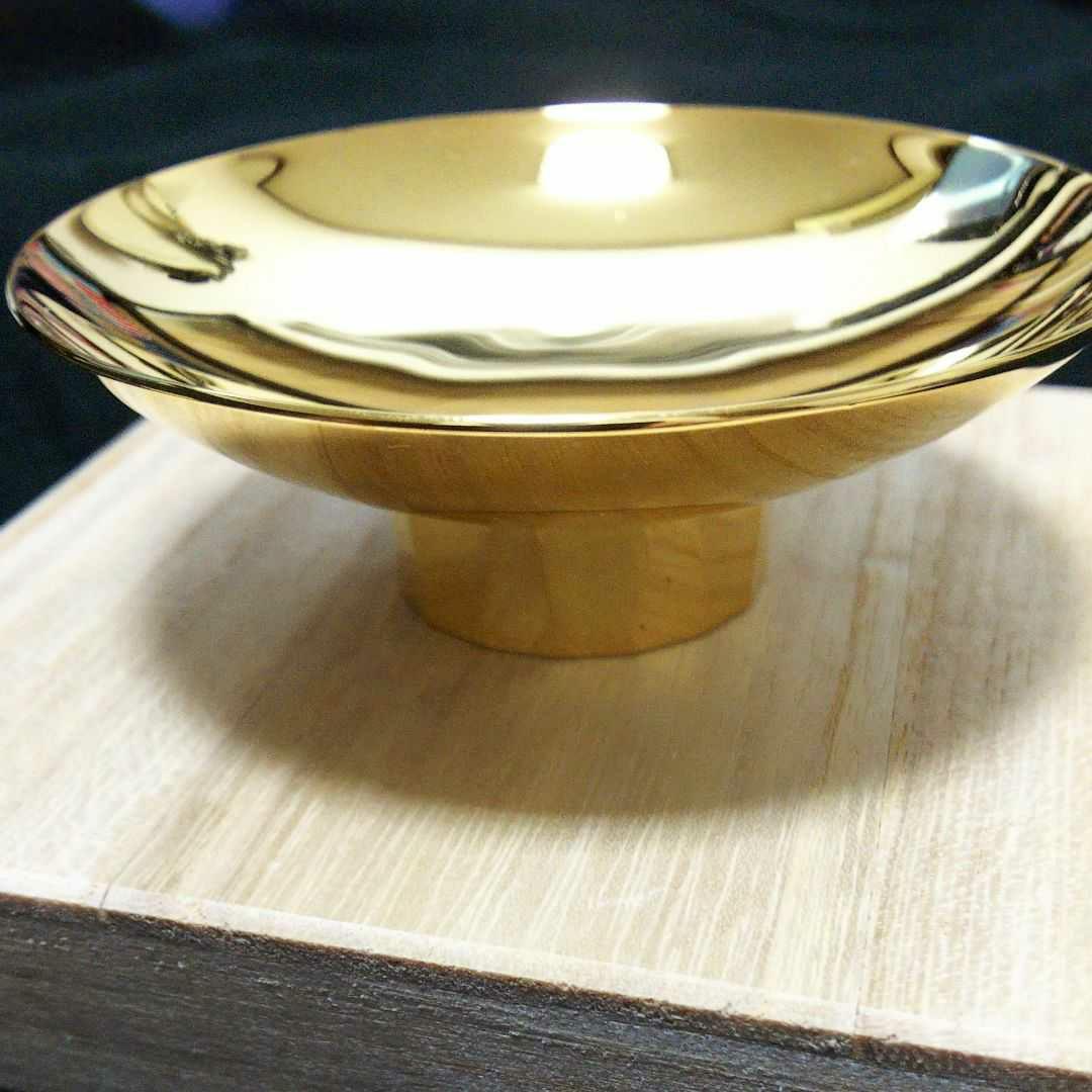 ◆純銅製ぐい吞み③(ピンクゴールド)新品[オマケ付]