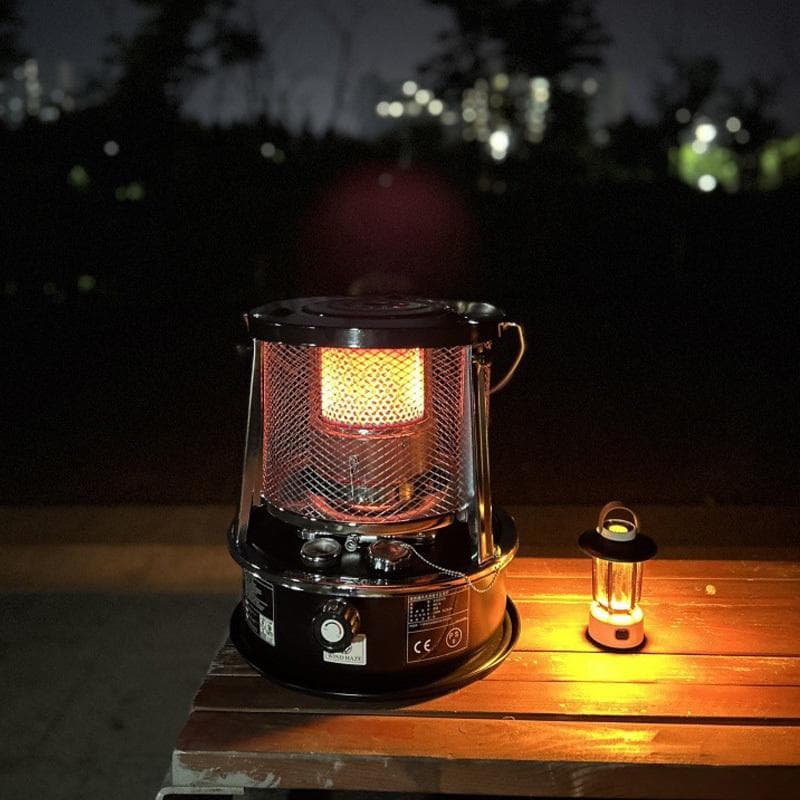 灯油ランタン 黒色屋内外兼用