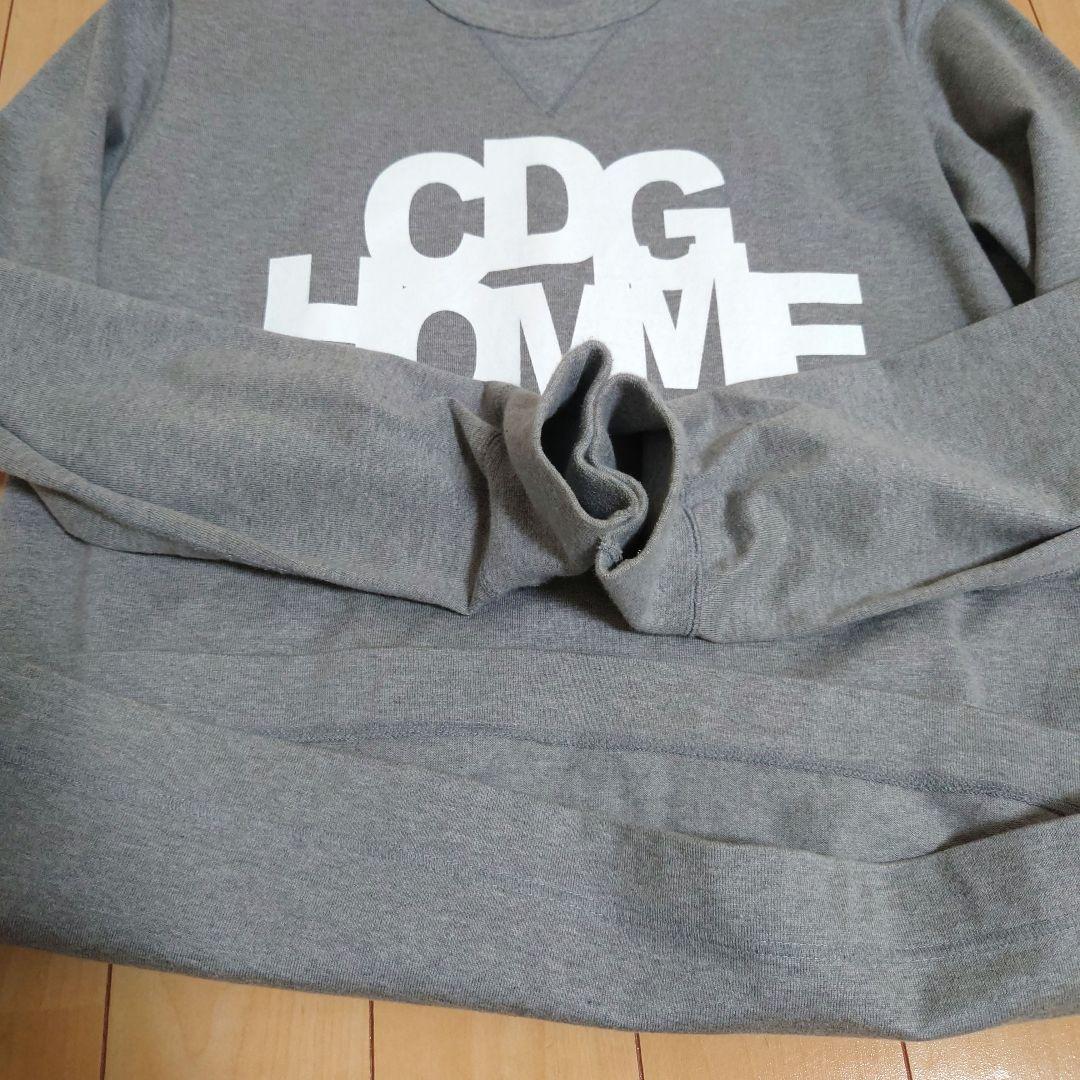 コムデギャルソン オム ロゴ スウェット トレーナー