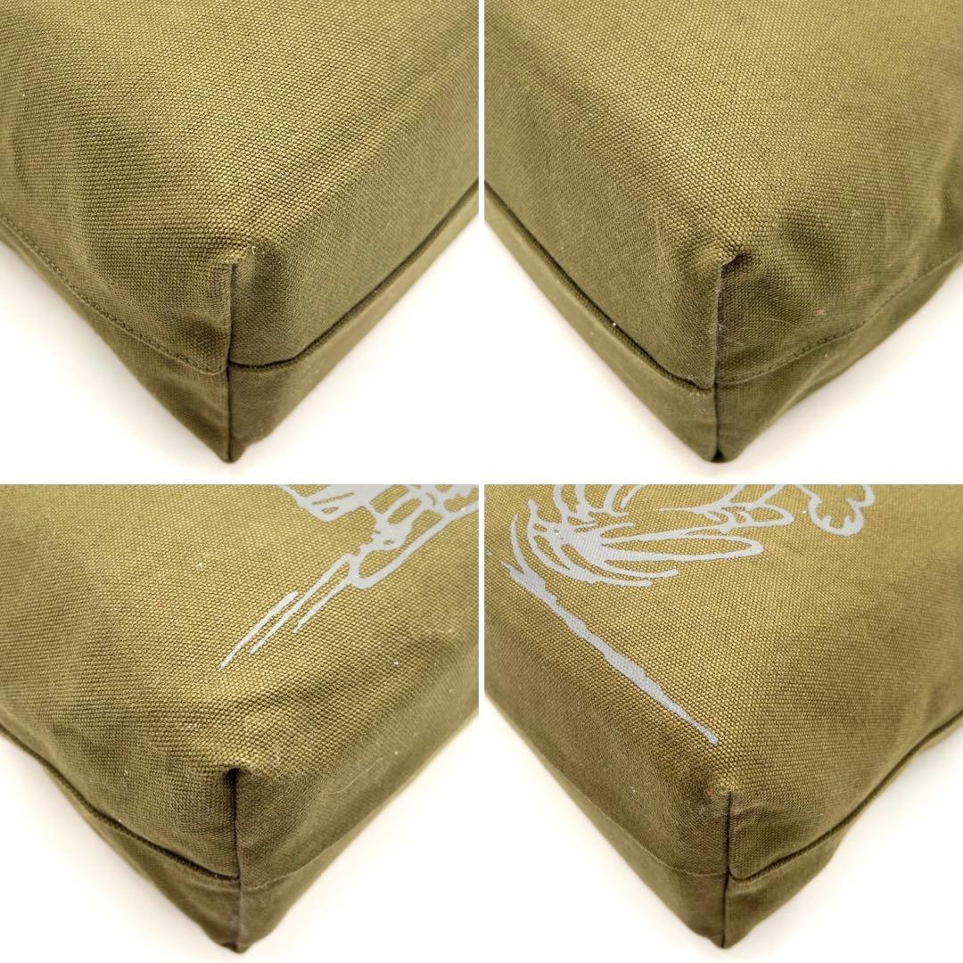 【未使用保管品】ハンティングワールド エコバッグ ピーナッツコラボ リバーシブル