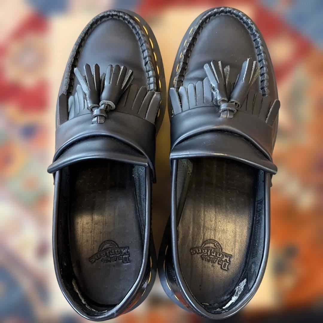 ドクターマーチン　ローファー　タッセル付き　25㎝　箱付き