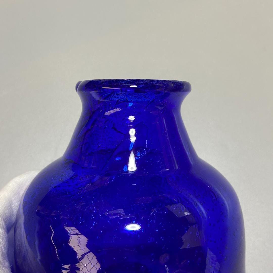 エリックホグラン BODA 北欧 ガラス ヴィンテージ 花瓶 高さ11cm F