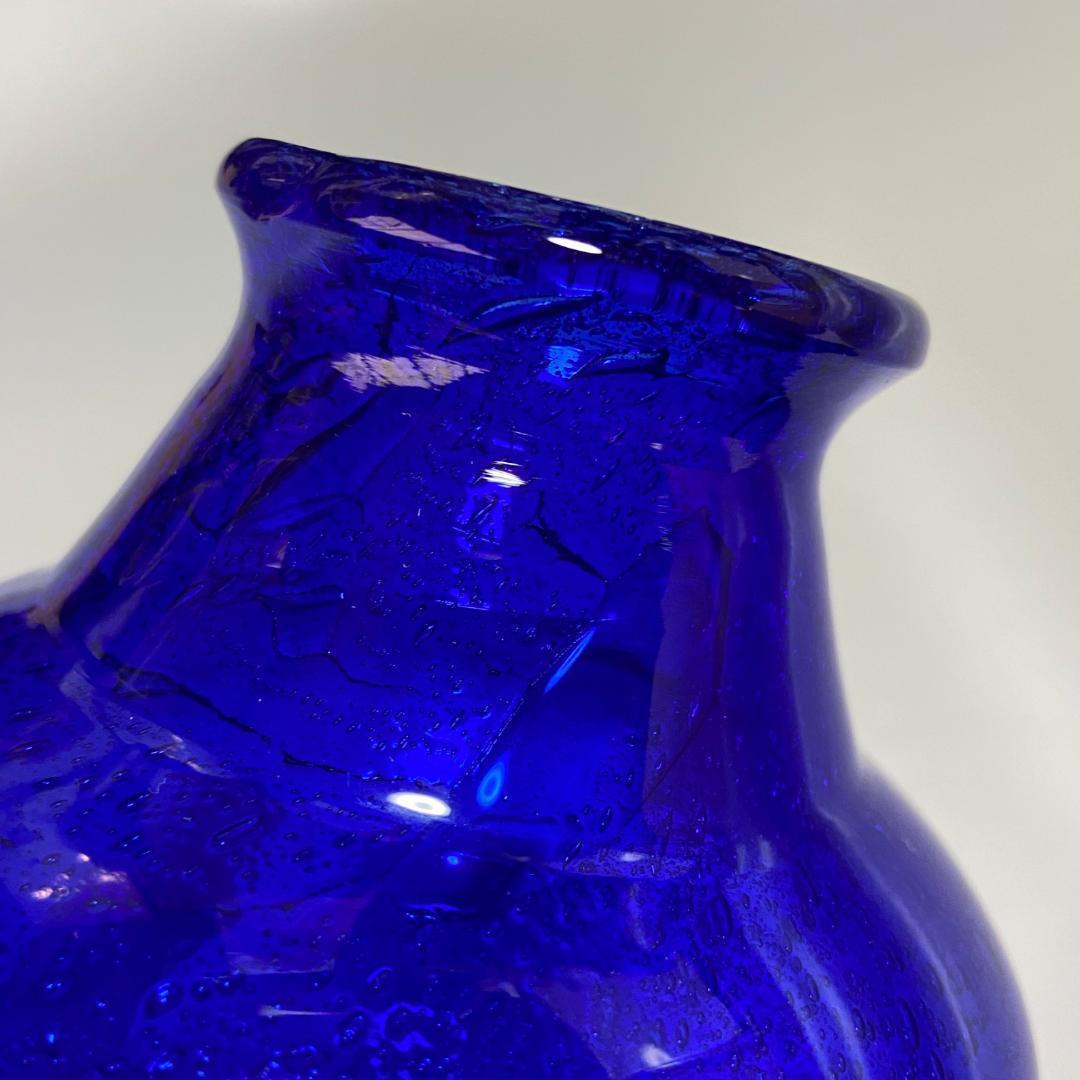 エリックホグラン BODA 北欧 ガラス ヴィンテージ 花瓶 高さ11cm F