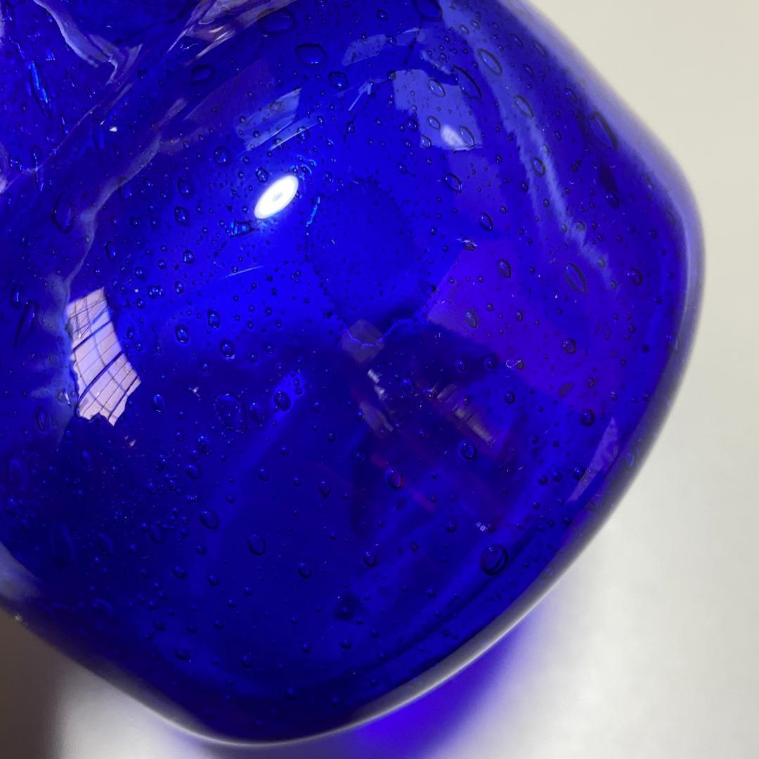 エリックホグラン BODA 北欧 ガラス ヴィンテージ 花瓶 高さ11cm F