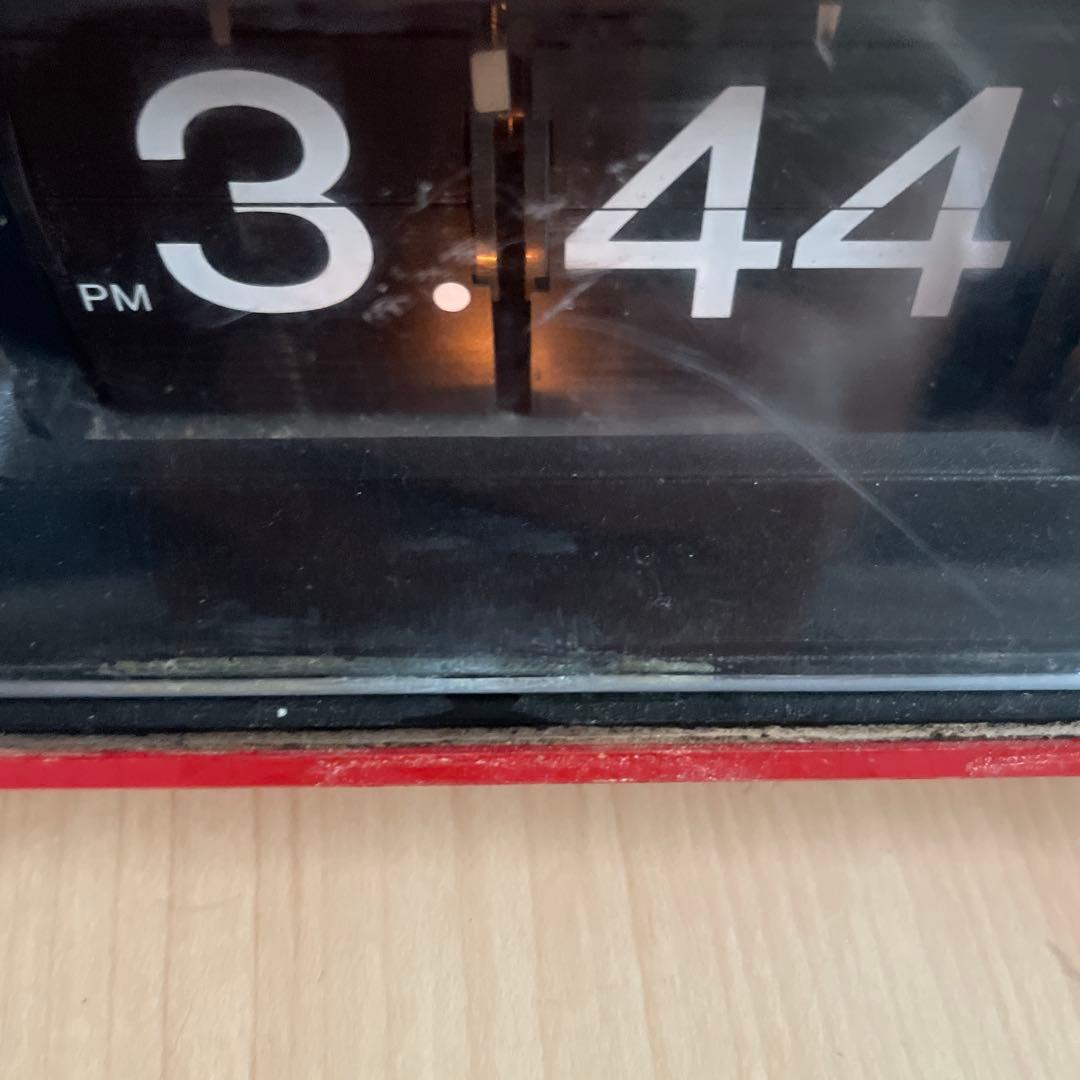 セイコー　昭和レトロ　電池式　パタパタ時計　置き時計