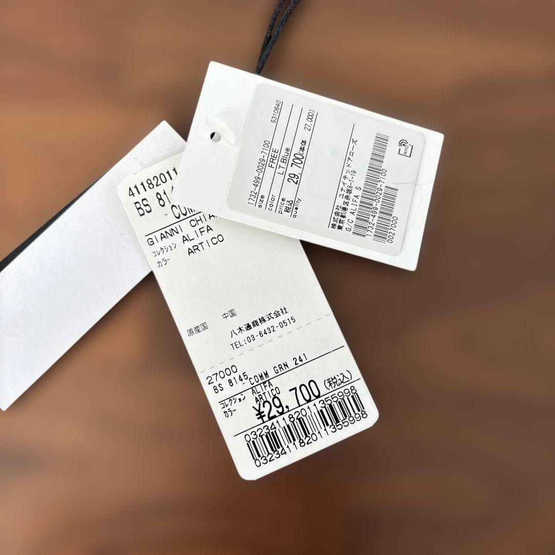 ジャンニキアリーニ　ALIFA バッグ　ショルダー　ブルー