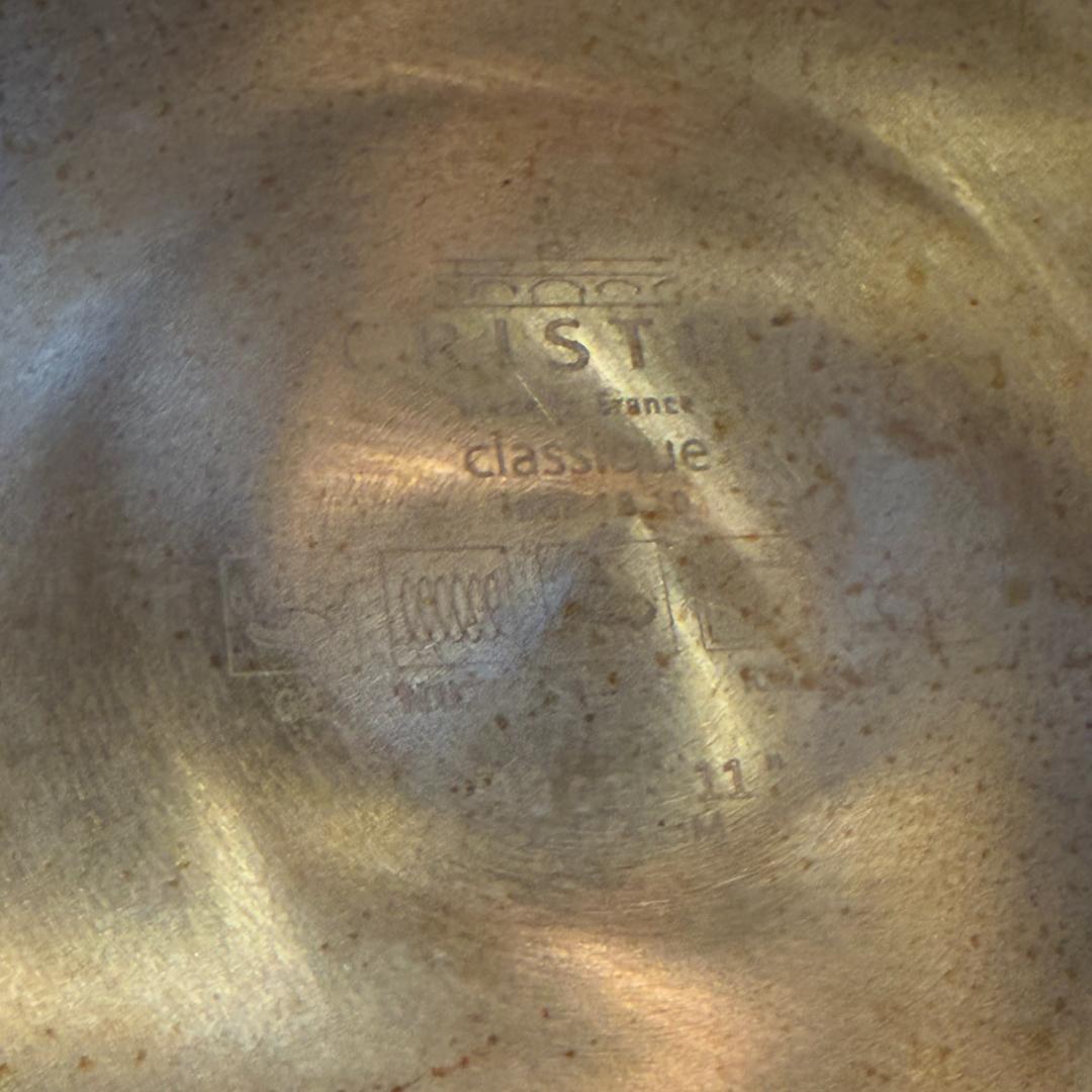 クリステル ステンレスフライパン 28cm 本体のみ